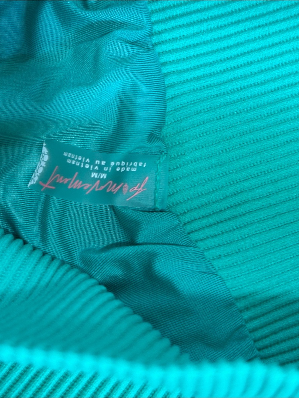 Free People Teal Athletic Shorts - Picture 4 of 4